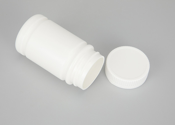 Πλαστικό λευκό μπουκαλιών 60ml 120ml χαπιών κεφαλής κοχλίου για τη χημική ουσία ιατρικής