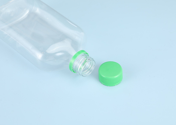 Μπουκάλια τσαγιού γάλακτος 250ml 350ml 300ml 500ml Πλαστικά μπουκάλια χυμού με βιδωτό καπάκι