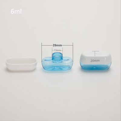 6ml φορητό μπουκάλι ιατρικής ματιών εμπορευματοκιβωτίων λύσης φακών επαφής
