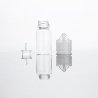 PET 15ml 30ml V3 E Liquid Bottle Child Tamper Proof Lid Στρογγυλά μπουκάλια υγρών