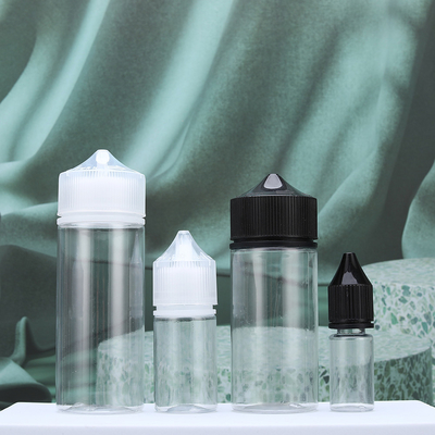 30 ml 60 ml Vape υγρό μπουκάλι υλικό PET ανθεκτικό στα παιδιά κλείδωμα Απαλλαγμένο από BPA