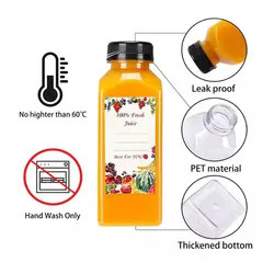 Προσαρμοσμένη εκτύπωση 500 ml PET πλαστικών μπουκαλιών πόσιμου νερού για χυμούς και ποτά