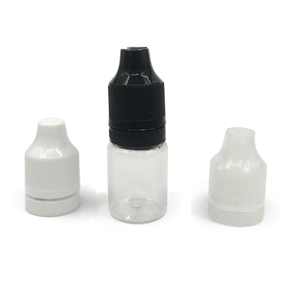 5 ml μπουκάλι PET σταγονόμετρο με δαχτυλίδι