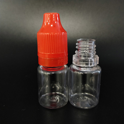 5 ml μπουκάλι PET σταγονόμετρο με δαχτυλίδι
