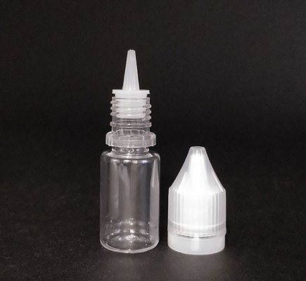 0 ml πλαστικά μπουκάλια σταγονιδίων χύδην Σφιχτά μπουκάλια σταγονιδίων υγρού για τα μάτια με καπάκια Διαφανές μπουκάλι επαναγεμιστό για υγρά λάδι