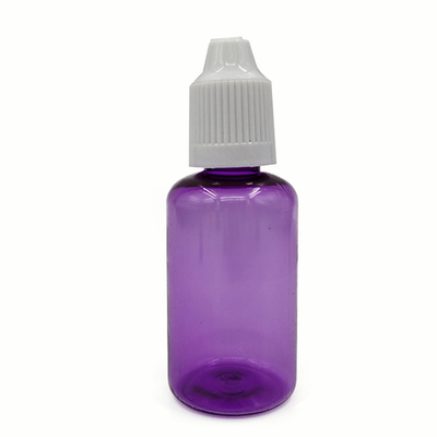 30 ml πλαστικά μπουκάλια σταγονιδιακής συσκευής σφιχτά μπουκάλια σταγονιδιακής συσκευής υγρού ματιού με αδιάβροχο καπάκι πλαστικό