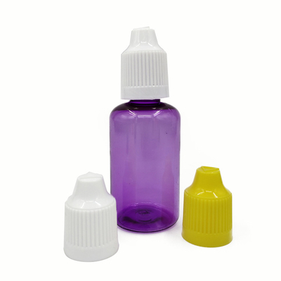 30 ml πλαστικά μπουκάλια σταγονιδιακής συσκευής σφιχτά μπουκάλια σταγονιδιακής συσκευής υγρού ματιού με αδιάβροχο καπάκι πλαστικό
