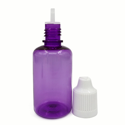 30 ml πλαστικά μπουκάλια σταγονιδιακής συσκευής σφιχτά μπουκάλια σταγονιδιακής συσκευής υγρού ματιού με αδιάβροχο καπάκι πλαστικό