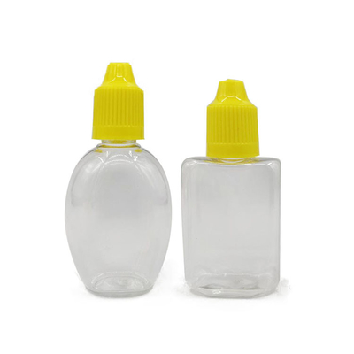 30 ml Οβάλ και τετραγωνικά πλαστικά μπουκάλια σχήματος τετράγωνου