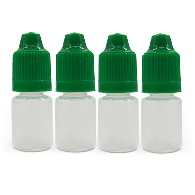 5 ml ΠΕ υλικό Διαφανές καταπιέσιμο σταγονόμετρο