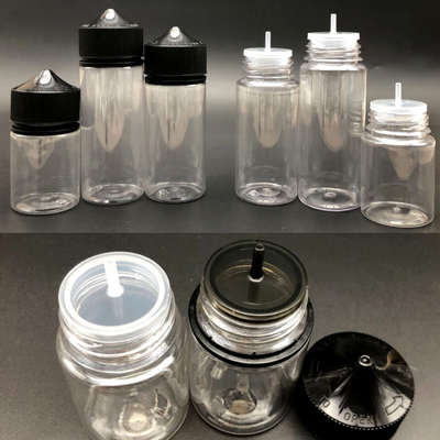 Εικόνα εκτύπωσης E υγρό μπουκάλι 10ml 15ml 30ml 60ml 80ml 100ml PET
