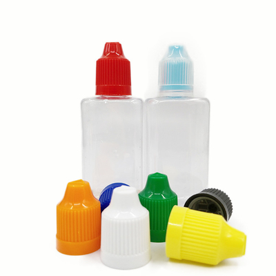 50 ml πλαστικές φιάλες υλικό PET τετράγωνες φιάλες