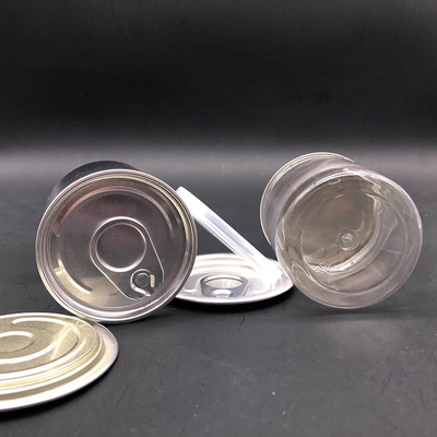 100 ml πλαστικό βάζο για μπισκότα για τρόφιμα με δαχτυλίδι τράβηξης