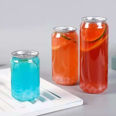 Εργονομική 330ml πλαστική κονσέρβα με δαχτυλίδι σύρσης