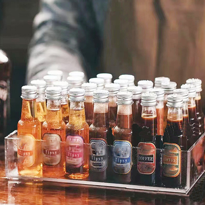 50 Ml 100 Ml μπουκάλι κρασιού και λικέρ Σύγχρονη υποστήριξη σχεδιασμού προσαρμοσμένη