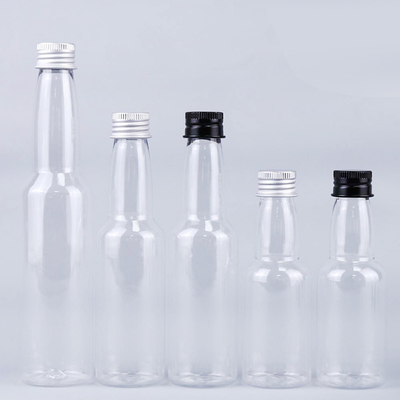 Συνιστώ 50ml PET πλαστικό μπουκάλι χυμό φυσικά χυμούς λογότυπο στα μπουκάλια Προσαρμοσμένες ετικέτες για μπουκάλια χυμού σε αποθεματικότητα
