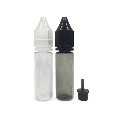 15 ml μπουκάλια πλαστικού PET για χυμό αιθέριας λάδου με σφραγίδα καπάκι μπουκάλιας