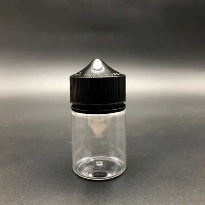 60 ml Squat / Slenderness PET πλαστικό πιέσιμο σταγονιδιακό μπουκάλι υγρού χρήσης με καπάκι προστασίας παιδιών