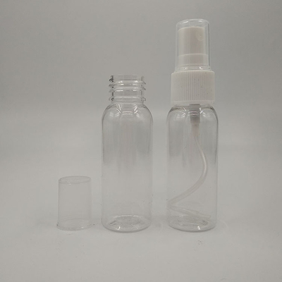 100 ml 120 ml 200 ml Διαυγές βαρύ κάτω μπουκάλι καλλυντικών βαρύ βάρος μπουκάλι PET σπρέι σταγονίδια μπουκάλι πλαστικού PET