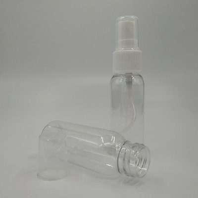 100 ml 120 ml 200 ml Διαυγές βαρύ κάτω μπουκάλι καλλυντικών βαρύ βάρος μπουκάλι PET σπρέι σταγονίδια μπουκάλι πλαστικού PET