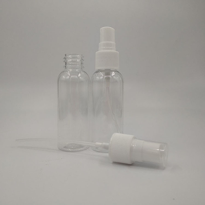 100 ml 120 ml 200 ml Διαυγές βαρύ κάτω μπουκάλι καλλυντικών βαρύ βάρος μπουκάλι PET σπρέι σταγονίδια μπουκάλι πλαστικού PET