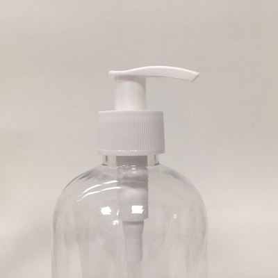 Ανανεώσιμο 16oz κενό κεχριμπάρι 500ml πλαστικό μπουκάλι λοσιόν PET με αντλία για σαμπουάν