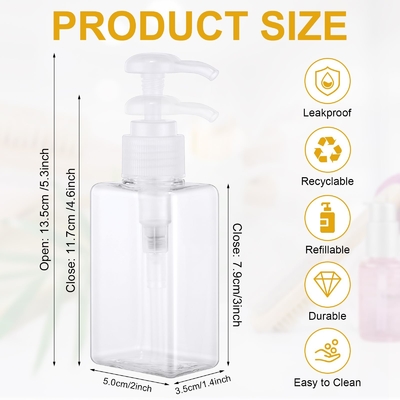 Μπουκάλια 50 ml τεχνητής ενυδατωτικής κρέμας ιδανικά για ενυδατικές κρέμες