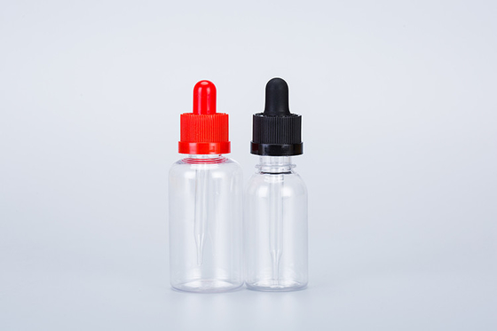 Μπουκάλια σταγόνα 10-120ml Γλυκό καπάκι με βίδα Custom Logo Διαφανές Μαύρο Customized