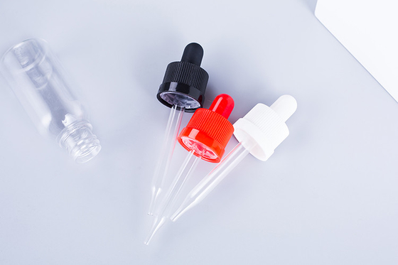 Μπουκάλια σταγόνα 10-120ml Γλυκό καπάκι με βίδα Custom Logo Διαφανές Μαύρο Customized