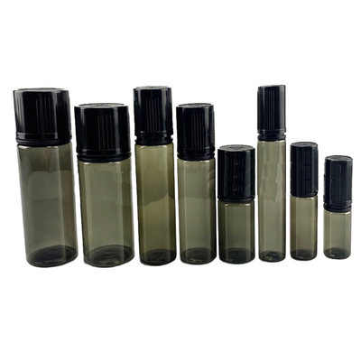 10 ml-100 ml μπουκάλια υγρών σταγονιδίων PET Custom Logo Screen Printing Στρογγυλό σχήμα