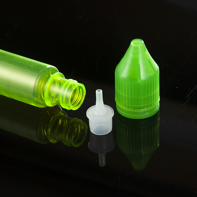 E υγρό μπουκάλι PET παιδικής προστασίας λαιμό 10ml-100ml Custom E υγρό μπουκάλι εκτύπωσης οθόνης