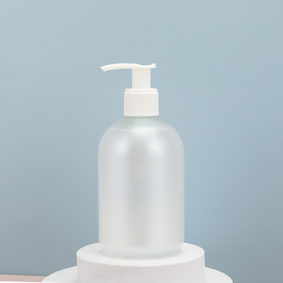Flip top Στρογγυλά μπουκάλια λοσιόν PET 300ml Διαυγές μπουκάλια για αποτελεσματική φροντίδα του σώματος