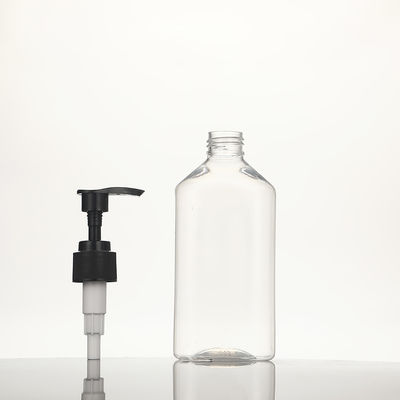 Σκίνο εκτύπωση πλαστικών μπουκαλιών λοσιόν που κατασκευάζονται χρησιμοποιώντας περιέκτες PET σώματος και PET κολάρου για τις ανάγκες συσκευασίας καλλυντικών προϊόντων περιποίησης δέρματος