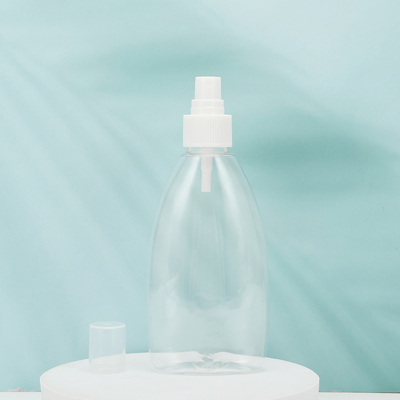 Διαυγές στρογγυλό μπουκάλι με λοσιόν PMMA 250 ml 300 ml 500 ml Δείγμα που παρέχεται λευκό/Αίτημα του πελάτη