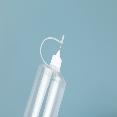 10-100 ml PET Παιδικής Ασφάλειας E Μπουκάλια υγρού Διαφανές στρογγυλό σχήμα με προσαρμοσμένο λογότυπο