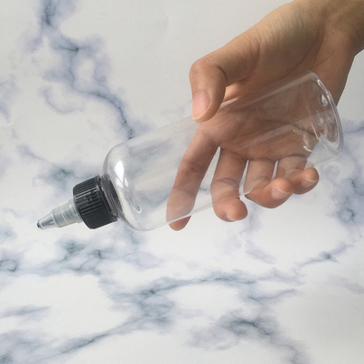 Διαφανή εξατομικευμένα μπουκάλια 80 ml PET για προσωπική φροντίδα