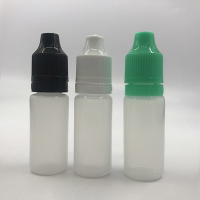 Διαφανή μαύρα μπουκάλια σταγονιδιακών 10 ml-120 ml