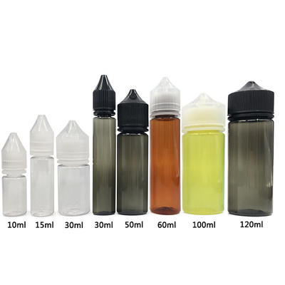 Παιδικά αδιάβροχα μπουκάλια υγρού PET E Screen Printed for E Cig Liquids