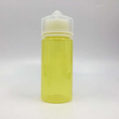 100 ml Διαφανές στρογγυλό E υγρό μπουκάλι με παιδοασφαλές καπάκι