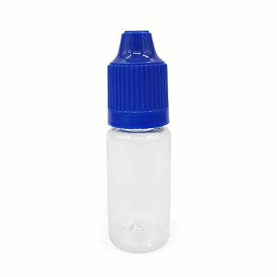 Διαφανές 10ml 15ml 30ml 60ml 80ml 100ml υγρό μπουκάλι PET E με εξατομικευμένη εκτύπωση οθόνης λογότυπου