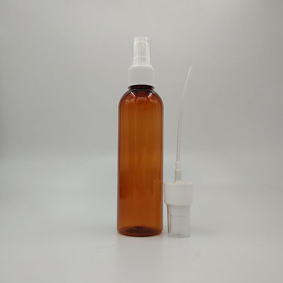 Χάλυβα από ανοξείδωτο στρογγυλό μπουκάλι PETG με κοσμετική αντλία 118mm ύψος