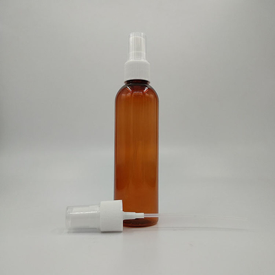 Χάλυβα από ανοξείδωτο στρογγυλό μπουκάλι PETG με κοσμετική αντλία 118mm ύψος