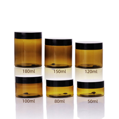 Ζεστή πώληση 30ml 50ml 100ml 120ml 150ml Ματ Μαύρο Δάσος πλαστικές φιάλες με καπάκια