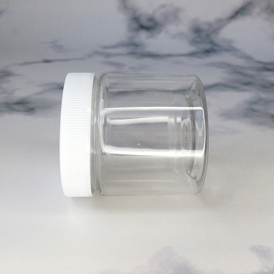50Ml 100Ml 120Ml 150Ml 200Ml 4oz Κοσμητικό βάζο Διαφανές πλαστικό βάζο κρέμας για κατοικίδια με πλαστικό καπάκι