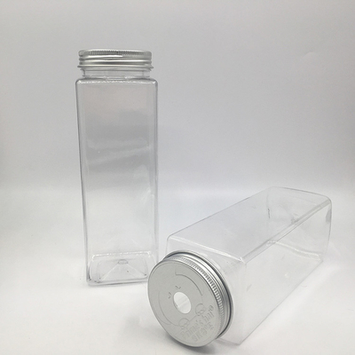 500 ml πλαστικές σαφείς φιάλες για χυμό και καφέ