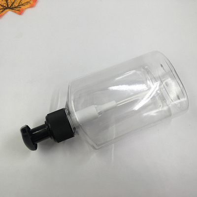 24mm Caliber Clear Squeeze pump μπουκάλια PET για διανομή καλλυντικών υγρών