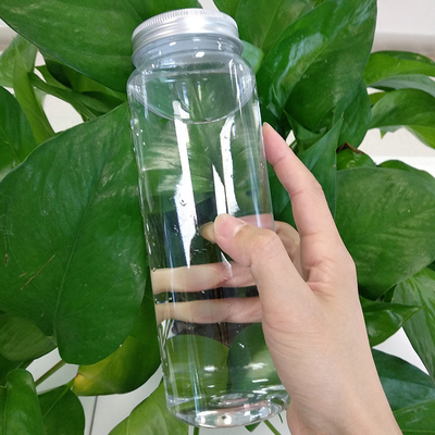 Επαναχρησιμοποιήσιμο 1000 ml διαυγές φιαλίδιο τσαγιού Boba από πλαστικό με βίδα στο καπάκι