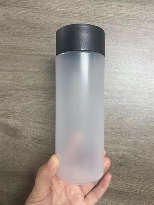8oz 12oz 16oz στρογγυλό χυμό πλαστικό μπουκάλι συσκευασία για τα ποτά με βίδα κάλυμμα νέο κενό μπουκάλι κατοικίδιων ζώων