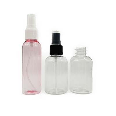 Άδειο ΠΕΤ 30ml 50ml 100ml 120ml 150ml 200ml 250ml 500ml Αμπερόλευκο Διαυγές πλαστικό φιαλίδιο ψεκασμού για καλλυντικά