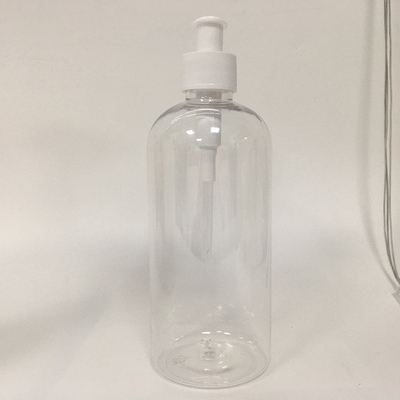 100 ml μεταξωτό ροζ PET πλαστικό μπουκάλι αντλίας με καπάκι βίδας